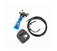 Botones Volante Coche Para Toyota Para Prius Híbrido Enchufable Para Aqua Volante Interruptor Control Crucero Con Cubierta 84632-34011 45186-47030-C0 45186-47030-B0(1 SET Darkgrey cover)