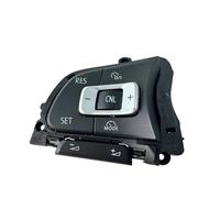 Botones Volante Coche Para VW Para Golf 7 7,5 Para Sportsvan Variant Para E-golf MK7 5G0959442 1x/2x Volante Multifunción Cubierta Botón Interruptor Bisel(Left-1PC)