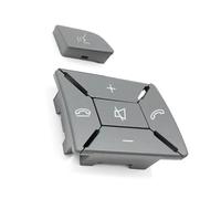 Botones Volante Compatible Con Benz Clase C W204 2011 2012 2013 2014 Botón De Control Del Volante, Cubierta De Control Del Menú 2185400162(Light Gray-Right)