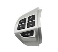 Botones Volante Interruptor Volante Con Control Crucero Teléfono Bluetooth Para Mitsubishi Para Lancer CX CY 10 Para Lancer X Para Outlander(Silver Black-Left)
