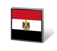 Botones Y Alfileres Con Banderas De La República Árabe De Egipto Broche Personalizado Con Forma De Cuadrado Círculo O Corazón Para Solapa Para Hombre Y Mujer Para Bodas Discursos Reuniones Fiestas