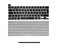 Botones y bisagras de repuesto para MacBook Pro 13" 16" (2019-2020) A2141 A2251 A2289 IT disposición QWERTY ISO italiano