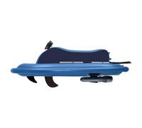 BoTongSiHai Barco Inflable con Scooter Subacuático 2 En 1 - Moto Acuática Eléctrica 500W, Batería 10000/16000mAh, Velocidad 3-7 Km/h, Mando A Distancia, para Adultos En Piscina Y Mar(Blue,500W10Ah)