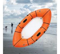 BoTongSiHai Kayak Hinchable 1/2 Plazas PVC - Bote Inflable para Pesca Y Ocio, Ligero Y Compacto, Hinchado Rápido, Incluye Remos, Bomba, Bolsa Y Kit Reparación(Orange)