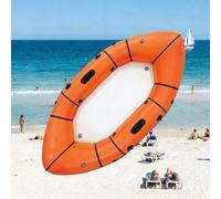 BoTongSiHai Packraft Kayak Hinchable Ultra Ligero - Barca Hinchable 1/2 Persona para Pesca Y Aventura, Compacto para Bicicleta, Hinchado Rápido, PVC Duradero(Orange)