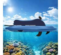 BoTongSiHai Propulsor Subacuático Y Barca Hinchable - Kit 2 En 1, Motor Brushless 500W, Batería 10000/16000mAh, 3-7 Km/h, Mando 10 Marchas, para Pesca Y Deportes Acuáticos(Blue,No Propulsion)