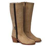 Botosvalverde 220 Boca rociera campera Color Arena tacón Alto de Valverde del Camino (42)