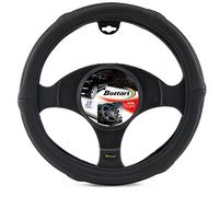 Bottari 16744 Bottari 16744 Funda volante para coche, universal, "Exagon", inodore, color negro, talla universal: diámetro 37/39 cm, Diámetro 37-39 cm