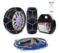 Bottari 18812 "Rapid T2": Cadenas de nieve 9 mm para coches, Talla 030, TÜV Süd y ÖNORM V5117