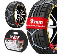 Bottari 18819N 18819 "Rapid T2: Cadenas de Nieve 9 mm para Coches. Talla 090. TÜV Süd y ÖNORM V5117 ., Talla 090