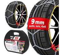 Bottari 18822N 18822 "Rapid T2: Cadenas de Nieve 9 mm para Coches. Talla 095. TÜV Süd y ÖNORM V5117 ., Talla 095