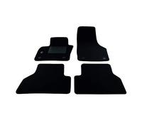 Bottari 39028 alfombra sobre medición (tercio, negro, Set de 4