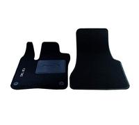 Bottari 39094 Alfombra sobre medición Terciopelo, Negro, Set de 4