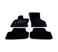 Bottari 39102 alfombra sobre medición (tercio, negro, Set de 4