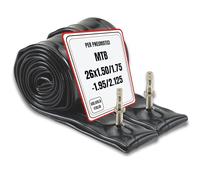 Bottari 96572 2 Pz Bici MTB Cámara de Aire de Bicicleta, Negro, 26x1.50/1.75-1.95/2.125