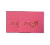 Bottari Paños de Cristal y Acero 35 x 40 cm - Paquete de 2 Unidades, Fucsia, súper absorbentes - Lava, Seca y Brillante sin Pelusas ni Halos - Limpieza del hogar, Cocina y baño, Lavables en Lavadora