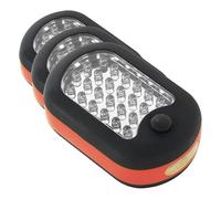 Bottari SOS 35105 de 27 LED Linterna con Soporte magnético y Gancho (Paquete de 3)