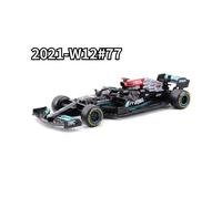 (Bottas 2021) Escala 1:43 Coche F1 Modelo Mercedes Ferrari Redbull Racing SF21 RB16B W12E