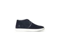Bottega del Sarto Polaco de gamuza azul con cordones de color y suela de goma Sartorial, turquesa, 42 EU