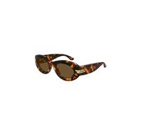 Bottega Veneta Mujer Bottega Veneta BV1322S 002 Gafas de sol Acetato la Habana Marrón Redonda