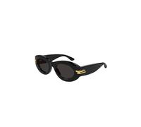 Bottega Veneta Mujer Bottega Veneta BV1322S 001 Gafas de sol Acetato Negro Gris Redonda