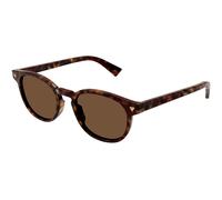 Bottega Veneta Hombre Bottega Veneta BV1253S 002 Gafas de sol Acetato la Habana Marrón Redonda