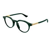 Bottega Veneta Hombre Bottega Veneta BV1263O 004 Monturas ópticas Acetato Verde Redonda