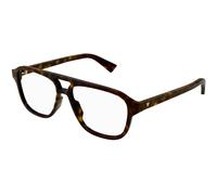 Bottega Veneta Hombre Bottega Veneta BV1294O 002 Monturas ópticas Acetato la Habana Transparente Piloto