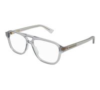 Bottega Veneta Hombre Bottega Veneta BV1294O 004 Monturas ópticas Acetato Gris Transparente Piloto