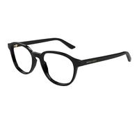 Bottega Veneta Hombre Bottega Veneta BV1312O 001 Monturas ópticas Acetato Negro Transparente Redonda