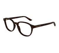 Bottega Veneta Hombre Bottega Veneta BV1312O 002 Monturas ópticas Acetato la Habana Transparente Redonda