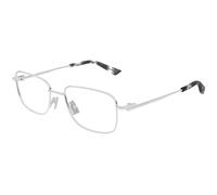 Bottega Veneta Hombre Bottega Veneta BV1333O 002 Monturas ópticas Metal Plata Transparente Cuadrada