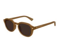 Bottega Veneta Hombre Bottega Veneta BV1364S 004 Gafas de sol Acetato Marrón Marrón Redonda