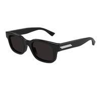 Bottega Veneta Hombre Bottega Veneta BV1411S 001 Gafas de sol Acetato Negro Gris Cuadrada