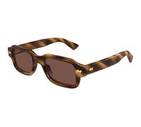 Bottega Veneta Hombre Bottega Veneta BV1442S 002 Gafas de sol Acetato la Habana Marrón Cuadrada