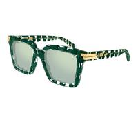 Bottega Veneta Mujer Bottega Veneta BV1005S 010 Gafas de sol Acetato Verde Verde Cuadrada