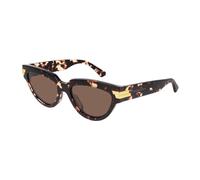 Bottega Veneta Mujer Bottega Veneta BV1035S 002 Gafas de sol Acetato la Habana Marrón Cat Eye Normal