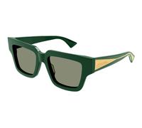 Bottega Veneta Mujer Bottega Veneta BV1276S 003 Gafas de sol Acetato Verde Verde Cuadrada