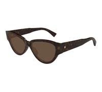 Bottega Veneta Mujer Bottega Veneta BV1319S 002 Gafas de sol Acetato la Habana Marrón Cat Eye