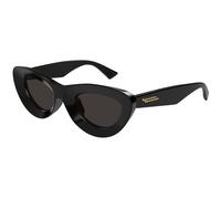Bottega Veneta Mujer Bottega Veneta BV1325S 001 Gafas de sol Inyectado Negro Gris Cat Eye