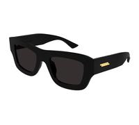 Bottega Veneta Mujer Bottega Veneta BV1357S 001 Gafas de sol Acetato Negro Gris Cuadrada