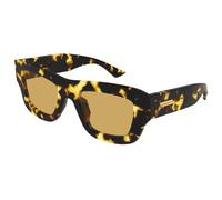 Bottega Veneta Mujer Bottega Veneta BV1357S 003 Gafas de sol Acetato la Habana Marrón Cuadrada