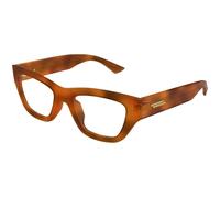Bottega Veneta Mujer Bottega Veneta BV1360O 002 Monturas ópticas Acetato la Habana Transparente Cuadrada