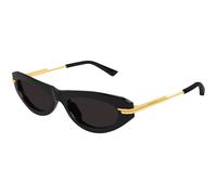Bottega Veneta Mujer Bottega Veneta BV1368S 001 Gafas de sol Acetato Negro Gris Redonda