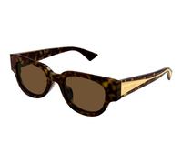 Bottega Veneta Mujer BV1278SA 002 Gafas de sol Acetato la Habana Marrón Cat Eye