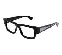 Bottega Veneta Mujer BV1280O 001 Monturas ópticas Acetato Negro Transparente Cuadrada