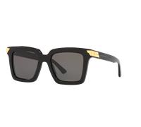 Bottega Veneta Mujer Bottega Veneta BV1005S 001 Gafas de sol Acetato Negro Gris Cuadrada Normal