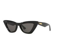 Bottega Veneta Mujer Sunglass BV1101S - Color del Marco: Negro, Color de la Lente: Gris