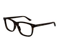 Bottega Veneta Unisex Bottega Veneta BV1316O 002 Monturas ópticas Acetato la Habana Transparente Cuadrada