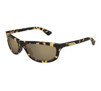 Bottega Veneta Unisex Bottega Veneta BV1327S 002 Gafas de sol Acetato la Habana Bronce Cuadrada